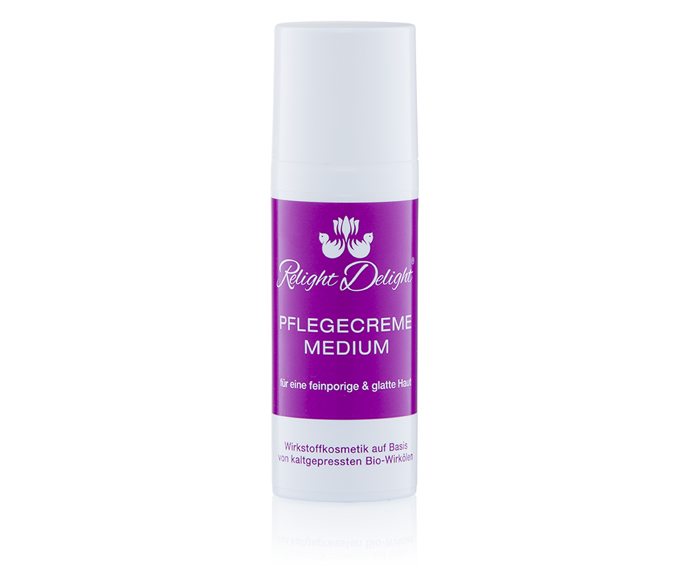 Relight Delight MEDIUM Pflegecreme für eine feinporige & glatte Haut Basispflege