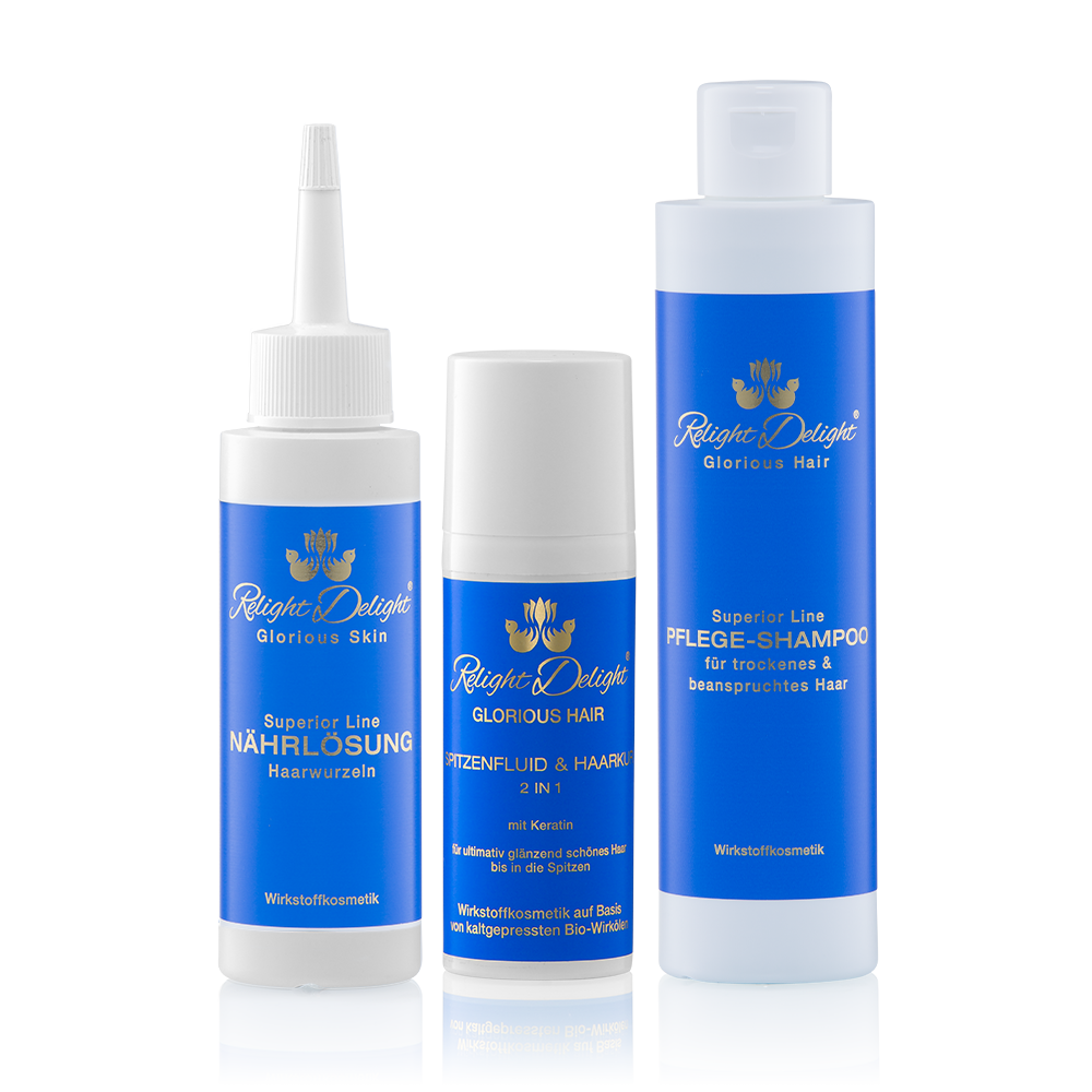 Relight Delight  Glorious Hair  Haarset Regneration & Balance